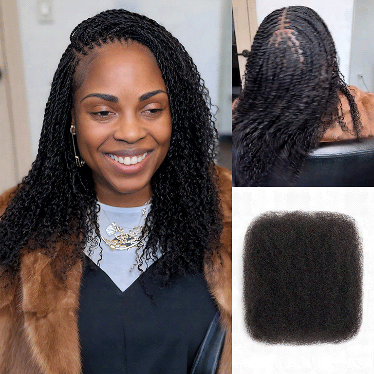 QVR Afro Kinky Human Hair for Type 4C Hair Twist & Braids – QVR Hair